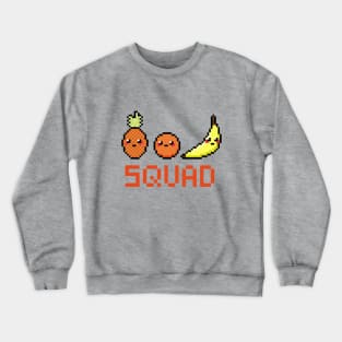 Cute squad pixel art Crewneck Sweatshirt